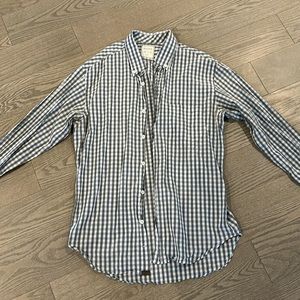 Billy Reid Slim Cut Mens Medium Lightweight Button Up